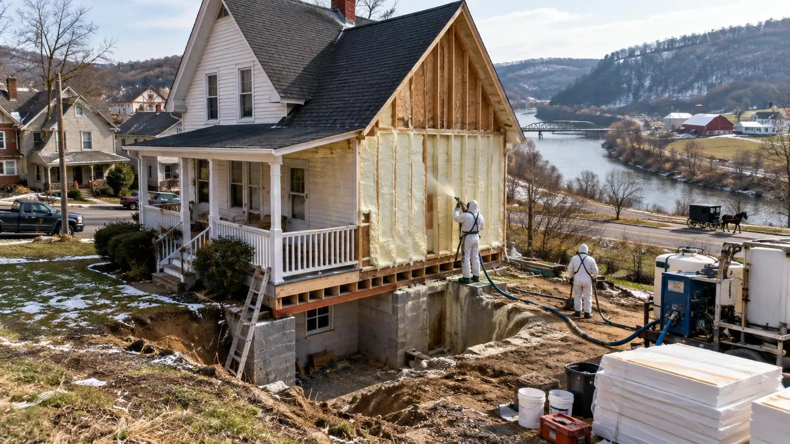 Spray Foam Insulation in Dover, OH